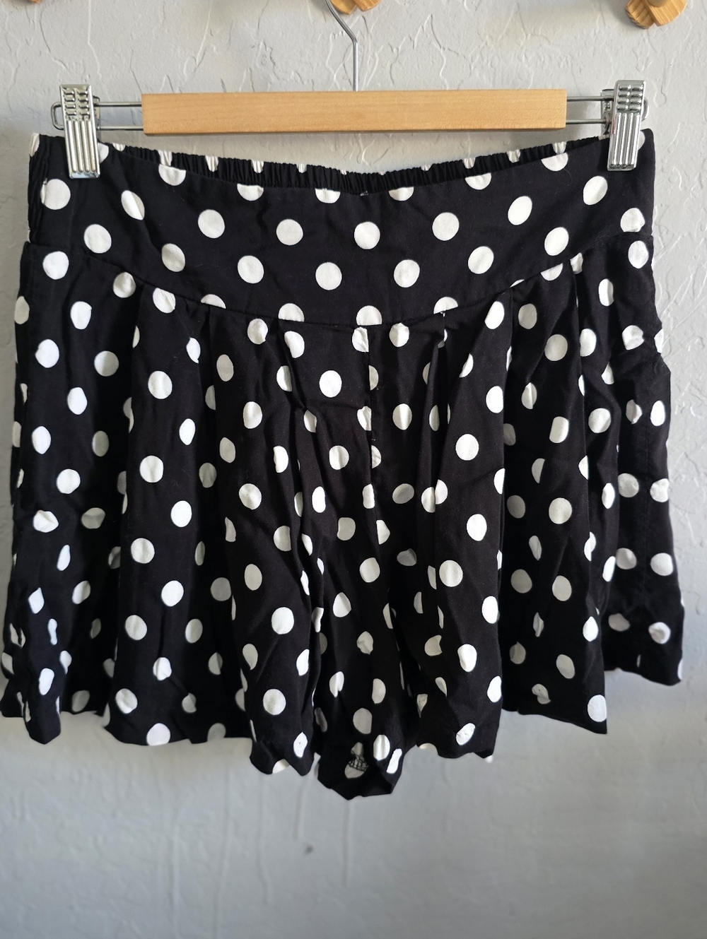 Y2k Xhilaration Polka Dot Pull-on Skort Size XS